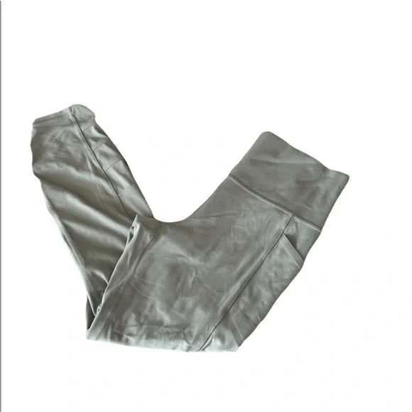 Athleta Salutation Stash Pocket I| Cinch 7/8 Sage Green - Picture 9 of 11